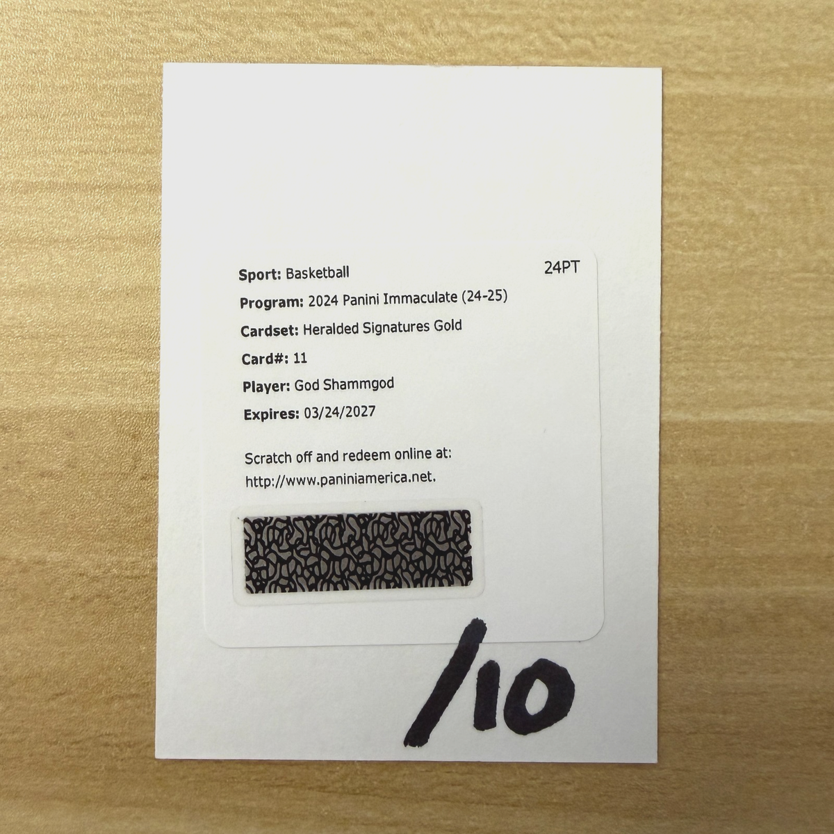 Card image